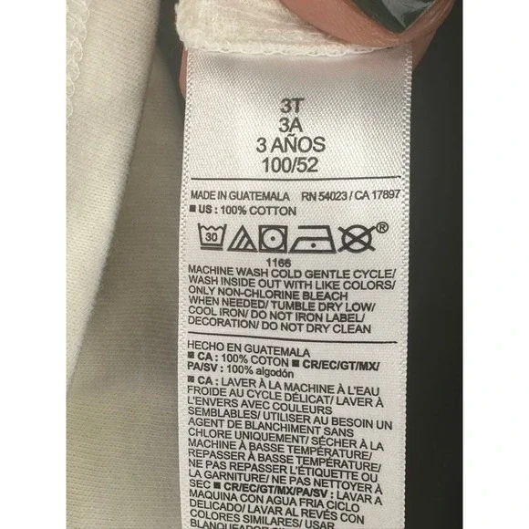 Old Navy Kids‎ T-Shirt Dinosaur Skateboarding Graphic Tee Size 3T - Picture 5 of 5